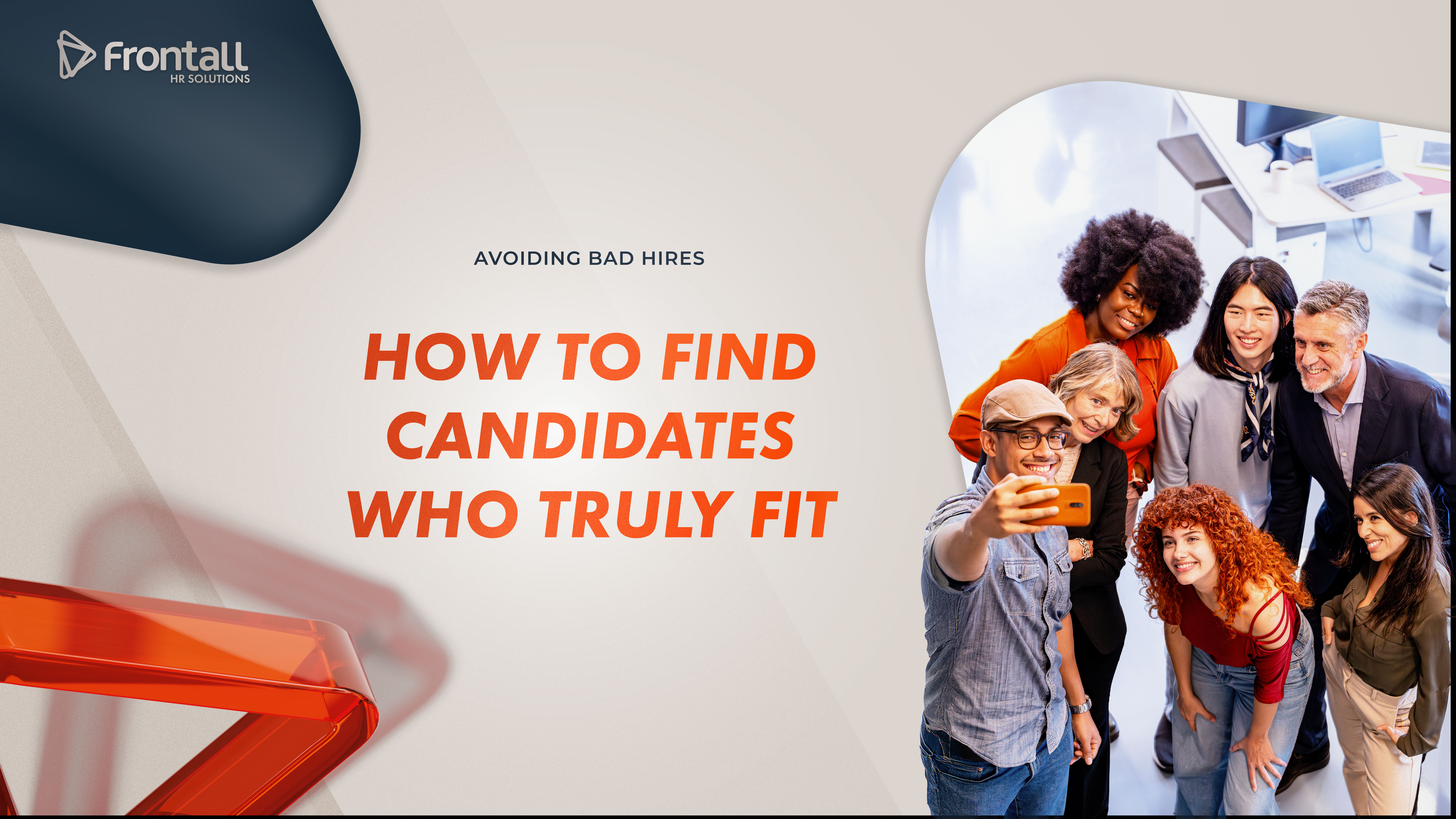 candidates taking a photo